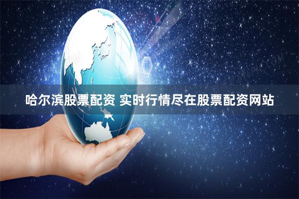 哈尔滨股票配资 实时行情尽在股票配资网站